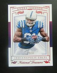Andre Johnson #64 Football Cards 2015 Panini National Treasures Prices