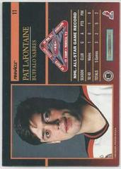 Back | Pat Lafontaine Hockey Cards 1993 Pinnacle All Stars