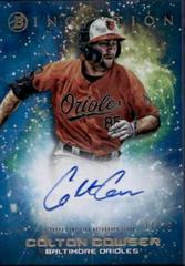 Colton Cowser [Blue] Baseball Cards 2022 Bowman Inception Prospect Autographs Prices