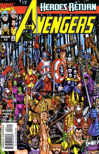 Avengers #2 (1998) Cover Art