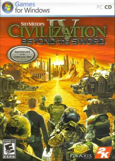Sid Meiers Civilization IV Beyond the Sword Cover Art