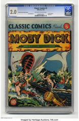 Classic Comics [Interior Cover Promo Variant] #5 (1942) Comic Books Classic Comics Prices