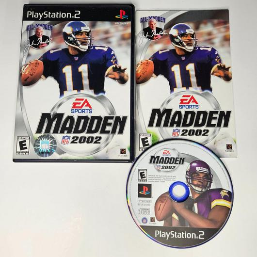 Madden 2002 | Item, Box, and Manual | Playstation 2