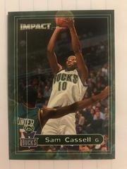 Sam Cassell #31 Basketball Cards 1999 SkyBox Impact Prices