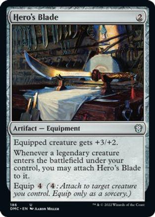 Hero's Blade #186 Magic Dominaria United Commander