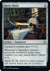 Hero's Blade #186 Magic Dominaria United Commander Prices
