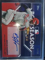Bryce Harper [Red] Baseball Cards 2023 Topps Postseason Performance Autographs Prices