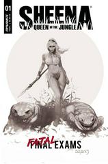 Sheena: Queen of the Jungle: Fatal Exams [Suydam Black White] #1 (2023) Comic Books Sheena: Queen of the Jungle: Fatal Exams Prices