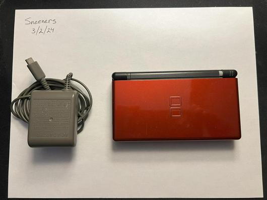 Red Crimson & Black Nintendo DS Lite photo
