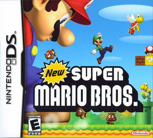 New Super Mario Bros Cover Art