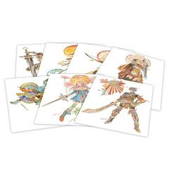 "Seekers Of The Graal" Art Card Set (Set Of 7) | Legend of Legacy HD Remastered [Limited Edition] Playstation 5