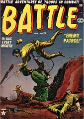 Battle #16 (1953) Comic Books Battle Prices