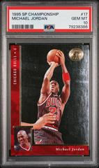 Michael Jordan #17 Basketball Cards 1995 SP Championship Prices
