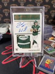 Zach Wilson [Cap Patch Autograph Gold] #122 Football Cards 2021 Panini Encased Prices