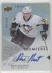 Beau Bennett [Autograph] #176 Hockey Cards 2013 Upper Deck Trilogy Prices