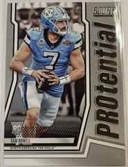 Sam Howell Football Cards 2022 Panini Score Protential Prices