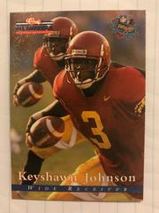 Keyshawn Johnson #67 Football Cards 1996 Classic NFL Draft Prices