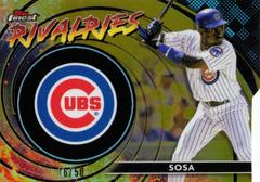 Sammy Sosa [Gold] Baseball Cards 2023 Topps Finest Rivalries Die Cuts Prices