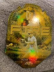 Mike Trout [Gold Minted] Baseball Cards 2022 Topps Fire En Fuego Prices