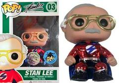 Stan Lee [Red Chrome Super Suit] #3 Funko POP Stan Lee Prices