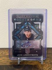 Jake Leschyshyn [Pure Black Signature] #RG-JL Hockey Cards 2021 Upper Deck Black Diamond Rookie Gems Prices