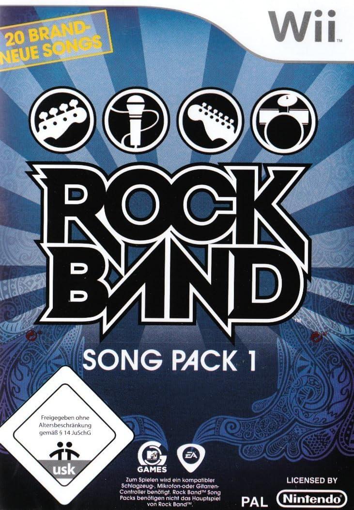 Rock Band Song Pack 1 PAL Wii