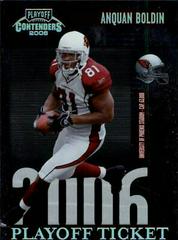 Anquan Boldin [Playoff Ticket] #1 Football Cards 2006 Playoff Contenders Prices
