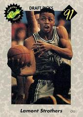 Lamont Strothers [Draft Picks Premiere Edition] #33 Basketball Cards 1991 Classic Draft Prices
