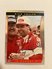 Rich Vogler [In memory of] #52 Racing Cards 1992 All World Prices