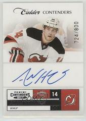 Adam Henrique [Autograph] Hockey Cards 2011 Panini Contenders Prices