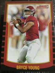 Bryce Young Football Cards 2021 Bowman University 2000 Prices