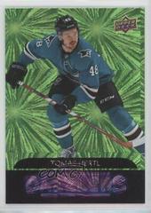 Tomas Hertl [Green] Hockey Cards 2020 Upper Deck Dazzlers Prices