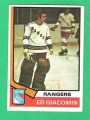 Ed Giacomin Hockey Cards 1974 O-Pee-Chee Prices