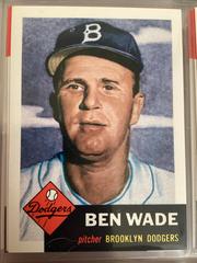 Ben Wade #4 Baseball Cards 1991 Topps Archives 1953 Prices
