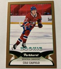 Cole Caufield [Gold] Hockey Cards 2021 Parkhurst Prices