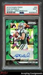 Sam Darnold [Green Prizm Crystals] #3 Football Cards 2018 Panini Prizm Rookie Autographs Prices