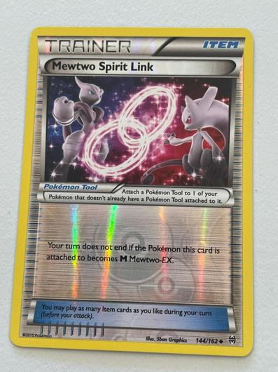 Mewtwo Spirit Link [Reverse Holo] #144 photo