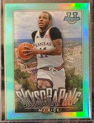 MJ Rice [Aqua] #S-7 Basketball Cards 2022 Bowman Chrome University Skyscraping Prices