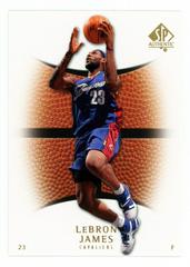 LeBron James Basketball Cards 2007 SP Authentic Prices