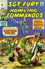 Sgt. Fury and His Howling Commandos #71 (1969) Comic Books Sgt. Fury and His Howling Commandos Prices