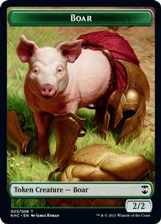 Boar // Spirit Magic Kaldheim Commander