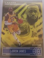LeBron James [Yellow] #101 Basketball Cards 2020 Panini Illusions Prices