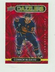 Connor McDavid [Red] #DZ-19 Hockey Cards 2021 Upper Deck Dazzlers Prices