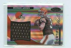Brandon Weeden [Jersey Autograph] #323 Football Cards 2012 Panini Certified Prices