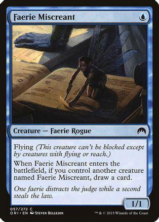 Faerie Miscreant [Foil] Magic Magic Origins