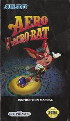 Aero The Acro-Bat - Manual | Aero the Acro-Bat Sega Genesis