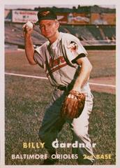 Billy Gardner #17 Baseball Cards 1957 Topps Prices