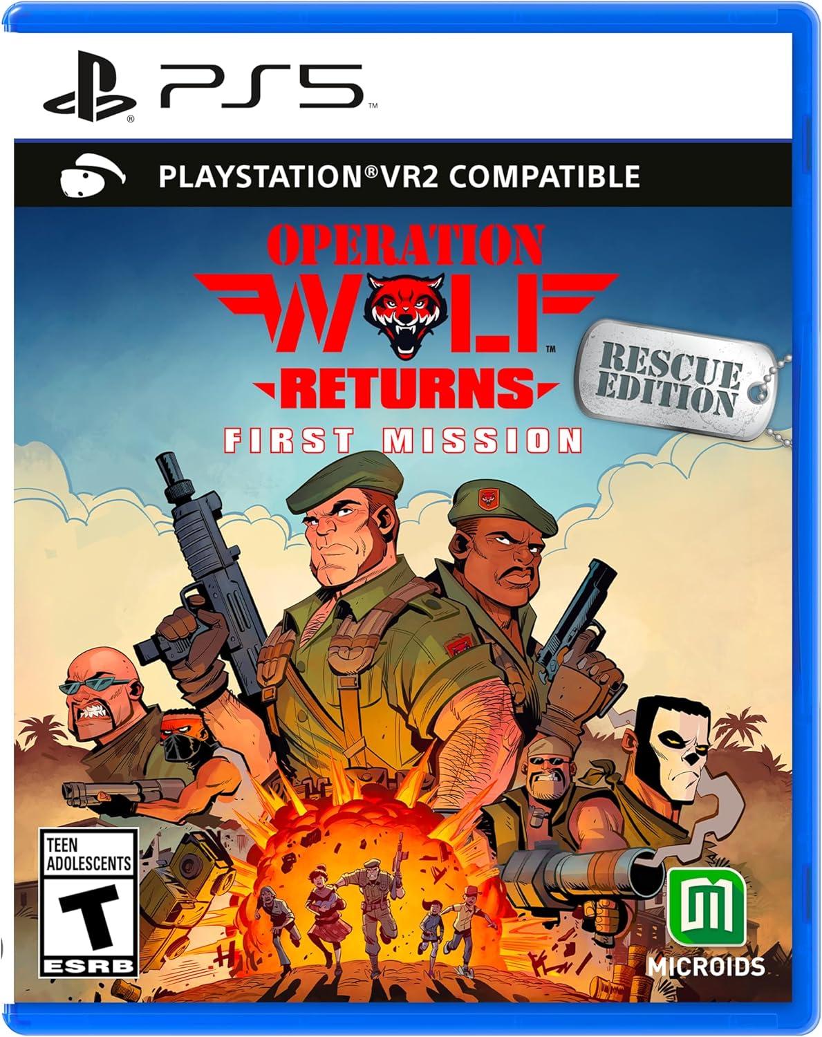 Operation Wolf Returns: First Mission Playstation 5