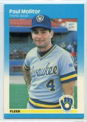 Paul Molitor Baseball Cards 1987 Fleer Glossy Prices