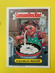Scrambled AGGIE #536a 1988 Garbage Pail Kids Prices